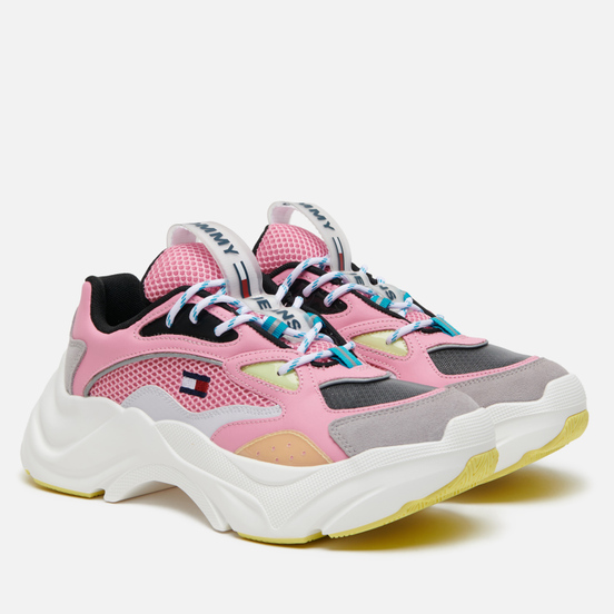 Женские кроссовки Tommy Jeans Fashion Chunky Runner Bubble Pink