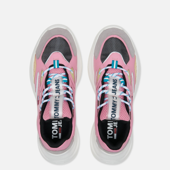 Женские кроссовки Tommy Jeans Fashion Chunky Runner Bubble Pink