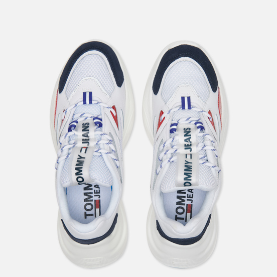 Женские кроссовки Tommy Jeans Fashion Chunky Runner Red/White/Blue