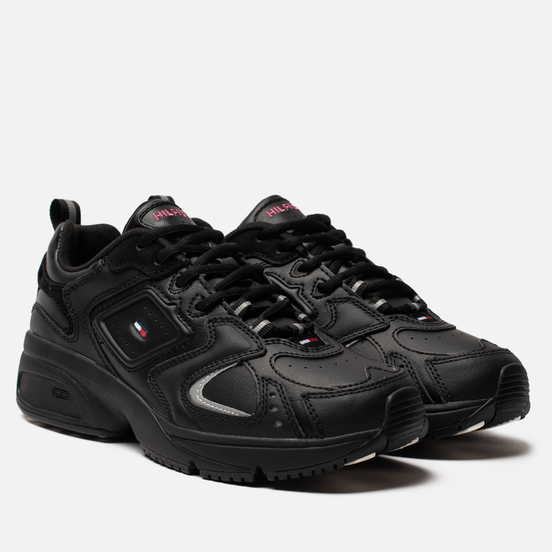 Женские кроссовки Tommy Jeans Heritage Logo Trainers Black
