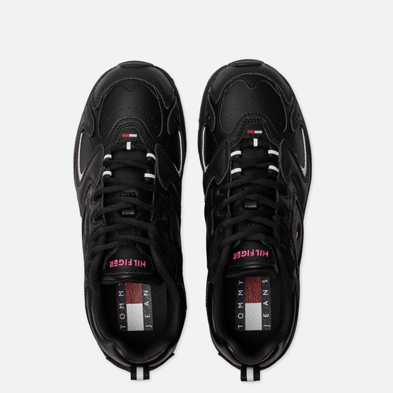 Женские кроссовки Tommy Jeans Heritage Logo Trainers Black