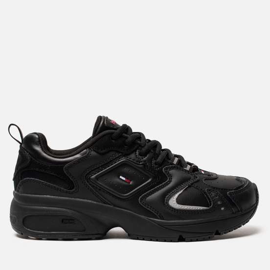 Женские кроссовки Tommy Jeans Heritage Logo Trainers Black