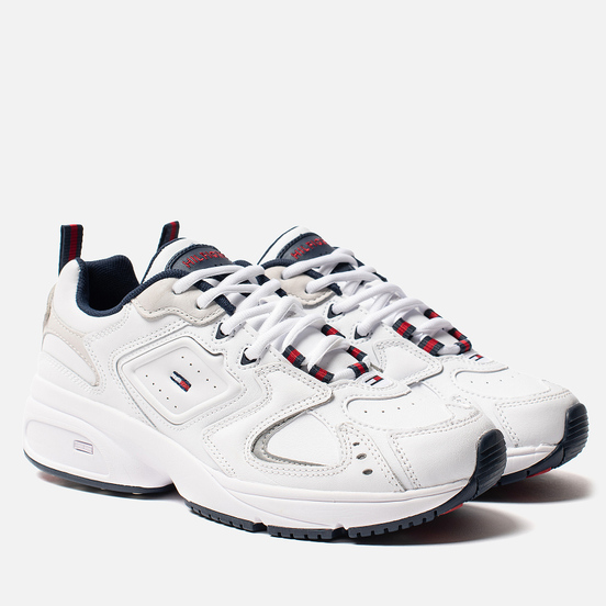 Женские кроссовки Tommy Jeans Heritage Logo Trainers White