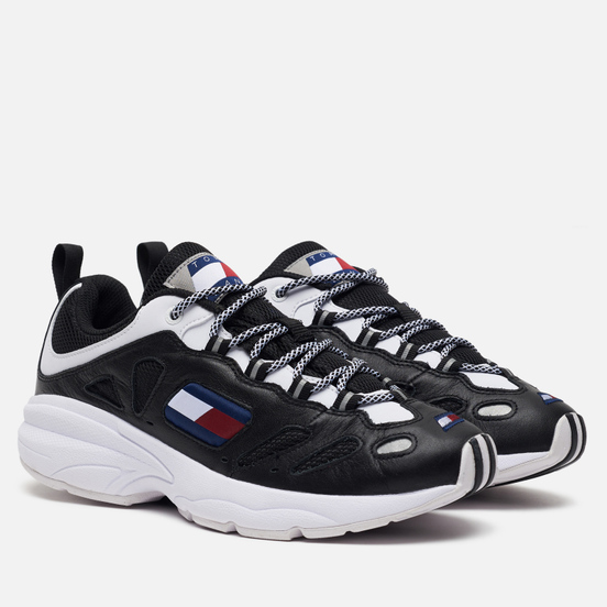 Женские кроссовки Tommy Jeans Heritage Retro Cutout Detail Trainers Black