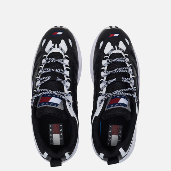 Женские кроссовки Tommy Jeans Heritage Retro Cutout Detail Trainers Black