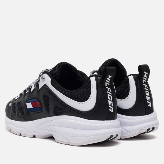Женские кроссовки Tommy Jeans Heritage Retro Cutout Detail Trainers Black