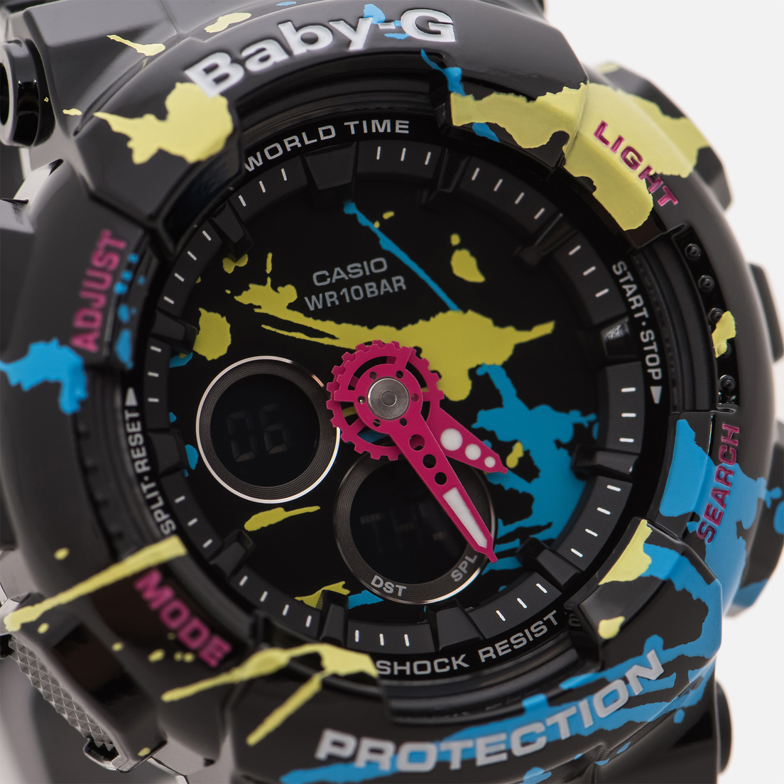 CASIO Наручные часы Baby-G BA-120SPL-1A Splatter Pattern Street Art Pack