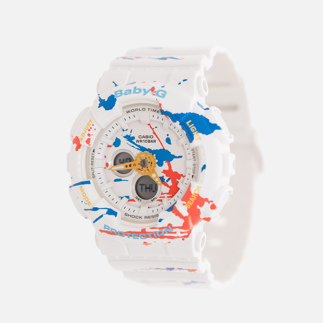 CASIO Наручные часы Baby-G BA-120SPL-7A Splatter Pattern Street Art Pack