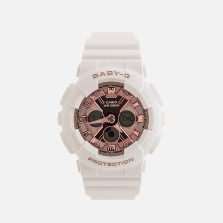 фото Наручные часы casio baby-g ba-130-7a1, цвет белый