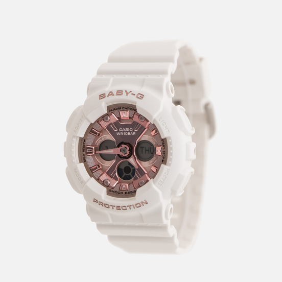Наручные часы CASIO Baby-G BA-130-7A1ER White/Rose Gold