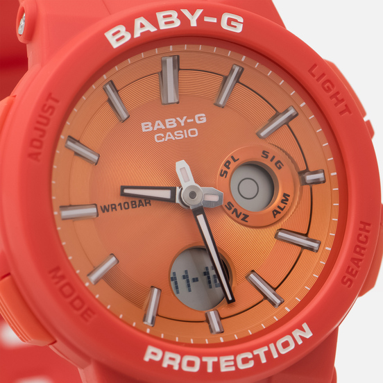 Наручные часы CASIO Baby-G BGA-255-4AER Red/Orange