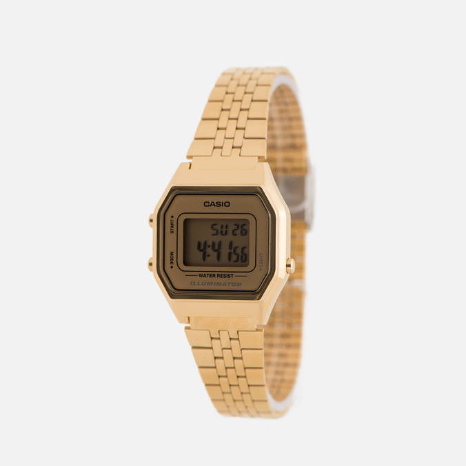 Наручные часы CASIO, цвет золотой, размер UNI LA680WEGA-9E - фото 2