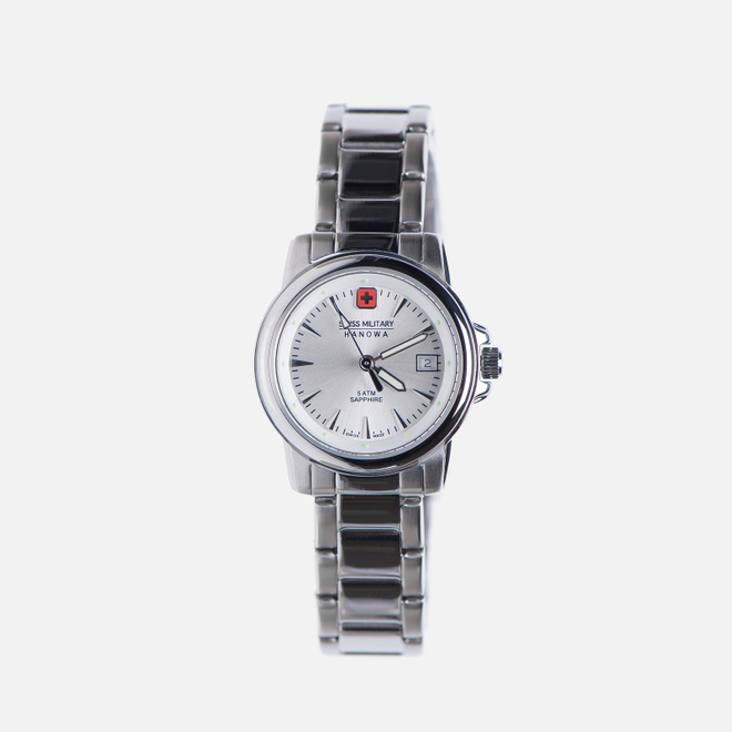 Женские наручные часы Swiss Military Hanowa Recruit Prime Gift Set Silver