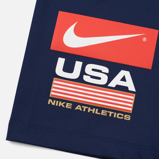 Женские шорты Nike NRG Bike Swoosh Stripe Midnight Navy/University Red/Black