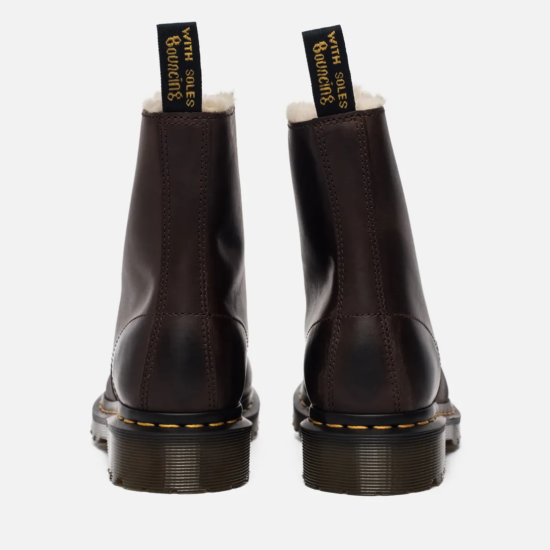 Dr. Martens Женские зимние ботинки Serena Fur Lined Burnished Wyoming
