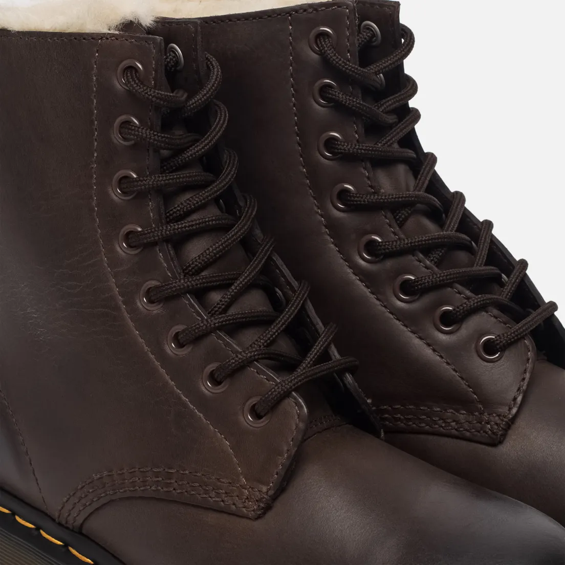 Dr. Martens Женские зимние ботинки Serena Fur Lined Burnished Wyoming