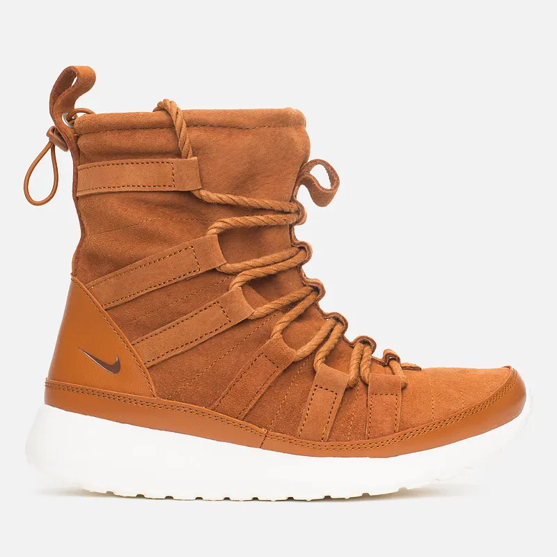 Nike Женские зимние ботинки Roshe One Hi Suede
