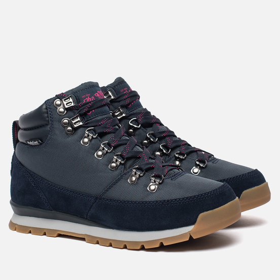Женские зимние ботинки The North Face Back To Berkeley Redux Urban Navy/Cabaret Pink