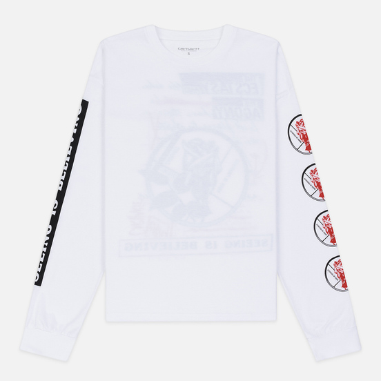 Женский лонгслив Carhartt WIP W' L/S Duality White