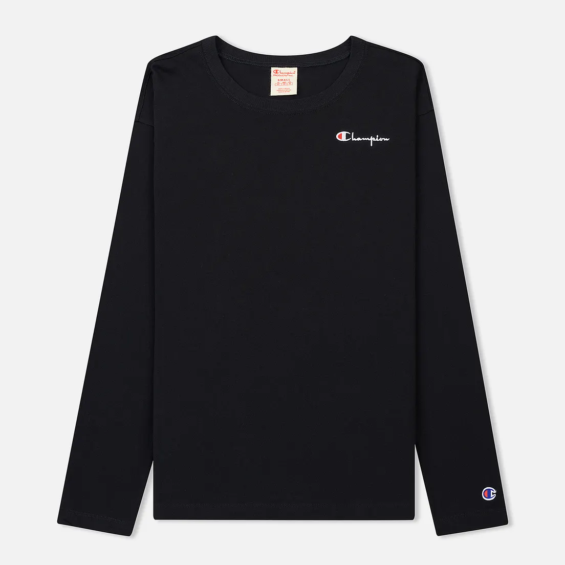 Champion Reverse Weave Женский лонгслив Small Logo Script Embroidered