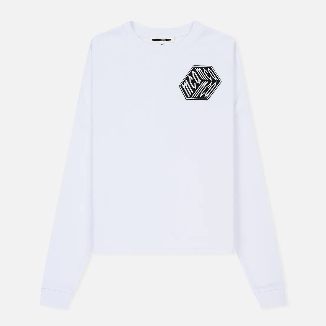 McQ Alexander McQueen Женский лонгслив Supersized Military