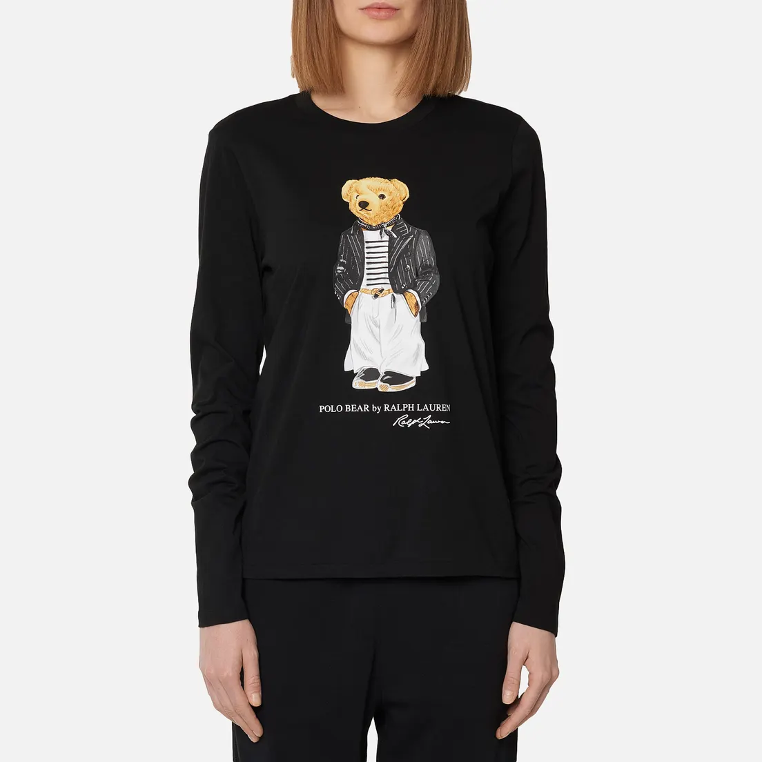 Polo Ralph Lauren Женский лонгслив Bear Parisian Inspired Attire