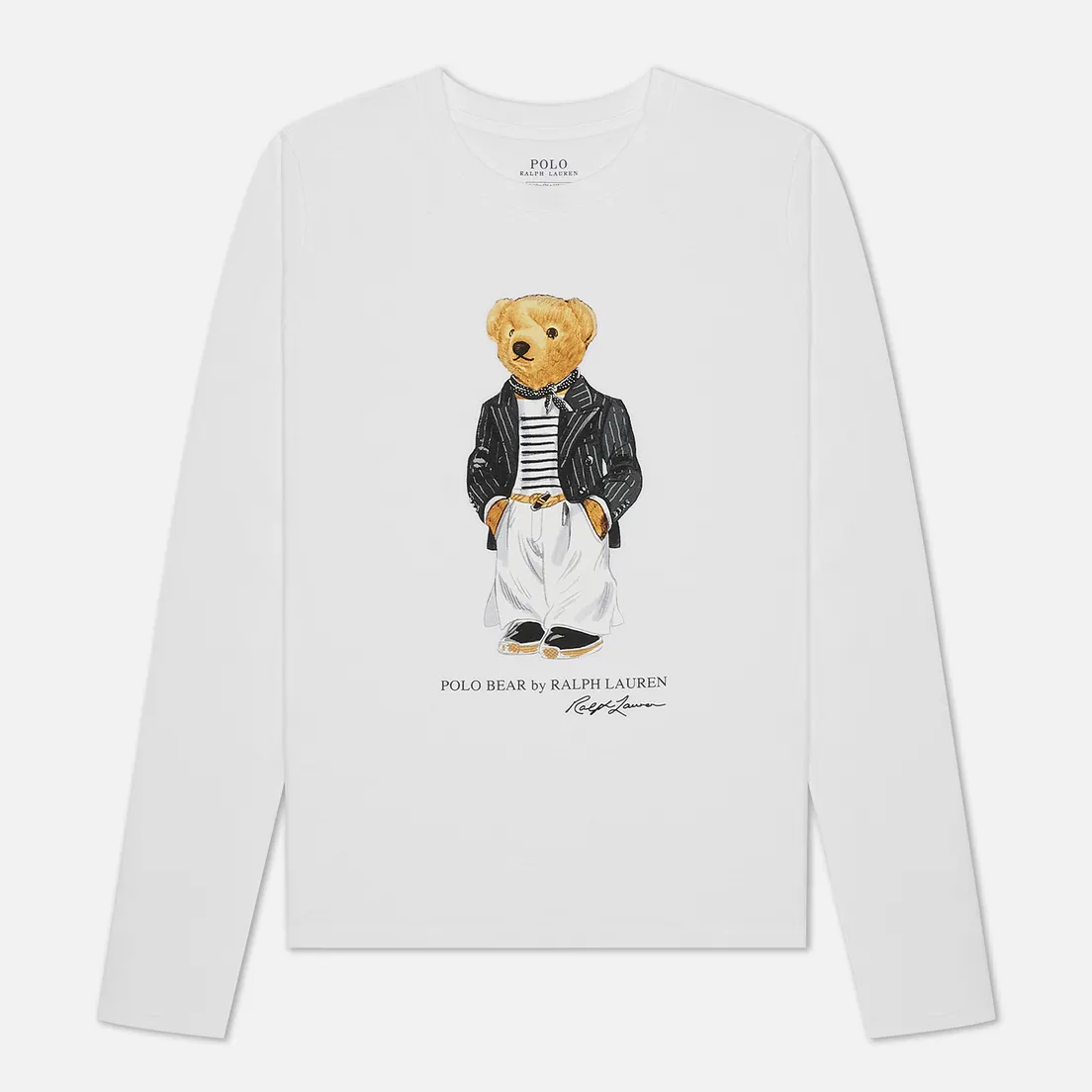 Polo Ralph Lauren Женский лонгслив Bear Parisian Inspired Attire