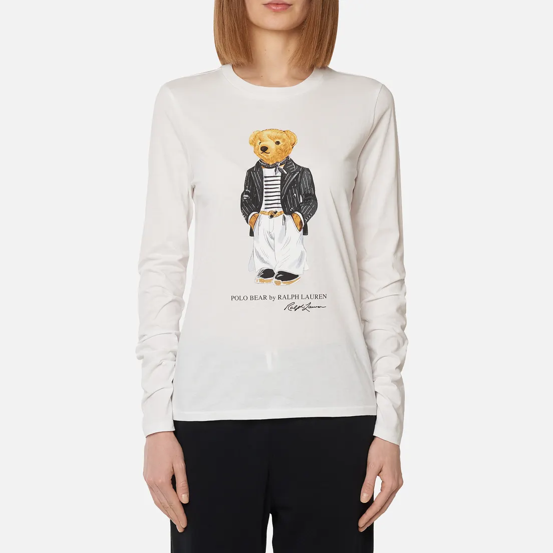 Polo Ralph Lauren Женский лонгслив Bear Parisian Inspired Attire