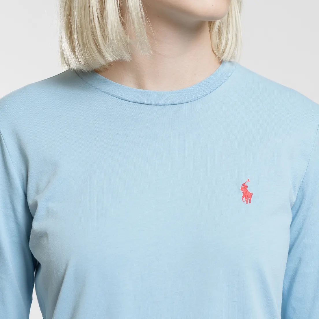 Polo Ralph Lauren Женский лонгслив Crew Neck 30/1 Cotton Jersey
