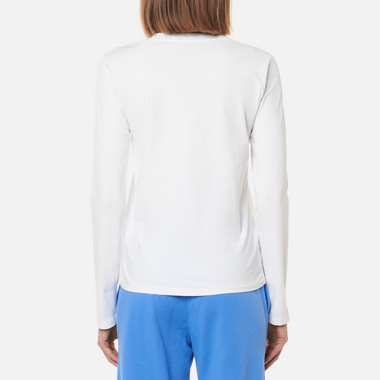 Женский лонгслив Polo Ralph Lauren Crew Neck 30/1 Cotton Jersey White