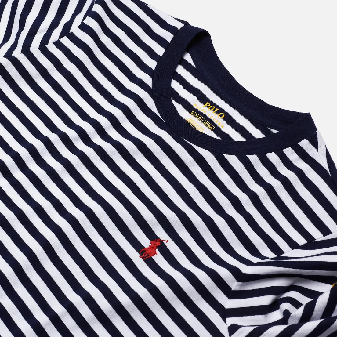 Polo Ralph Lauren Женский лонгслив Stripe Polo Pony Mini Logo
