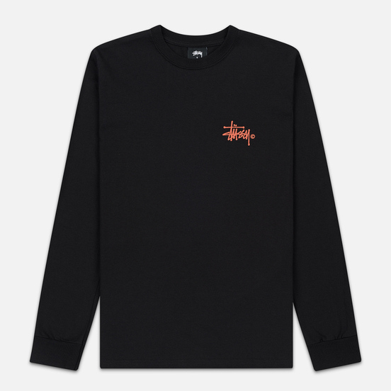Женский лонгслив Stussy Basic Logo Black