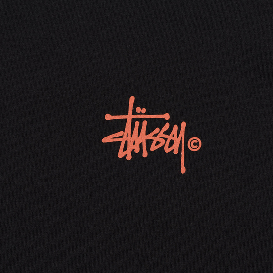 Женский лонгслив Stussy Basic Logo Black