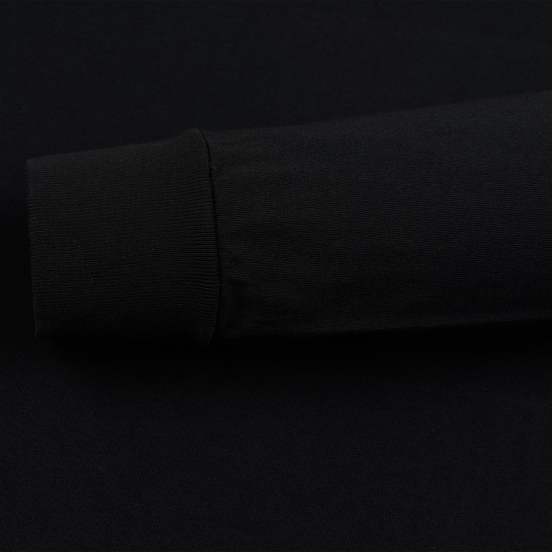 Женский лонгслив Stussy Basic Logo Pigment Dyed Black