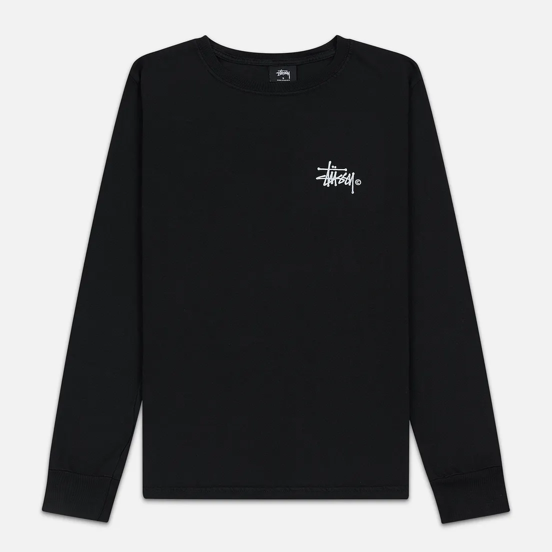 Stussy Женский лонгслив Basic Logo Pigment Dyed