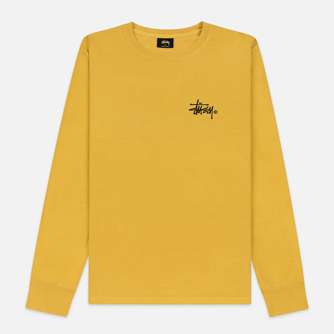 Stussy Женский лонгслив Basic Logo Pigment Dyed