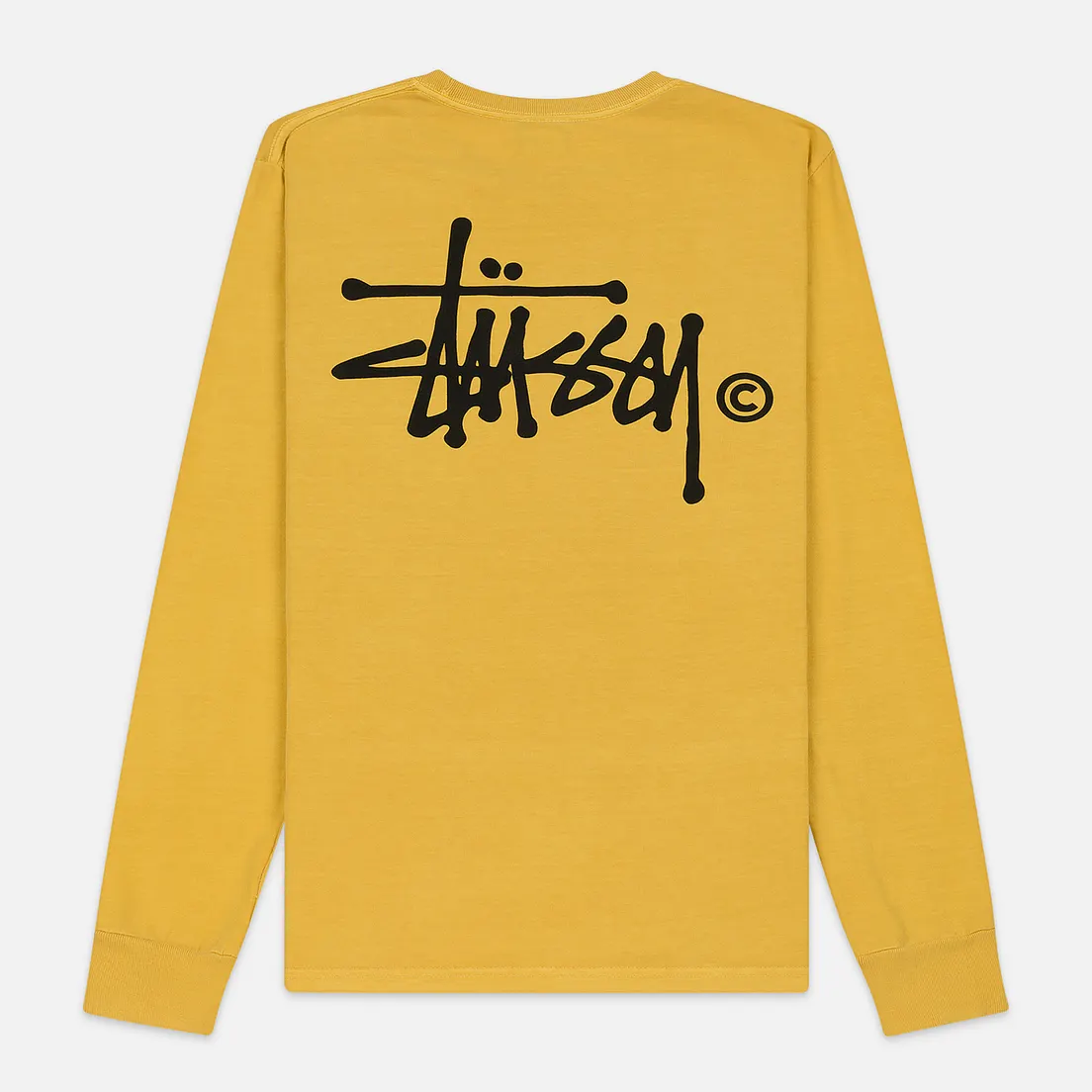 Stussy Женский лонгслив Basic Logo Pigment Dyed
