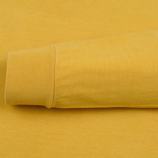 Женский лонгслив Stussy Basic Logo Pigment Dyed Mustard