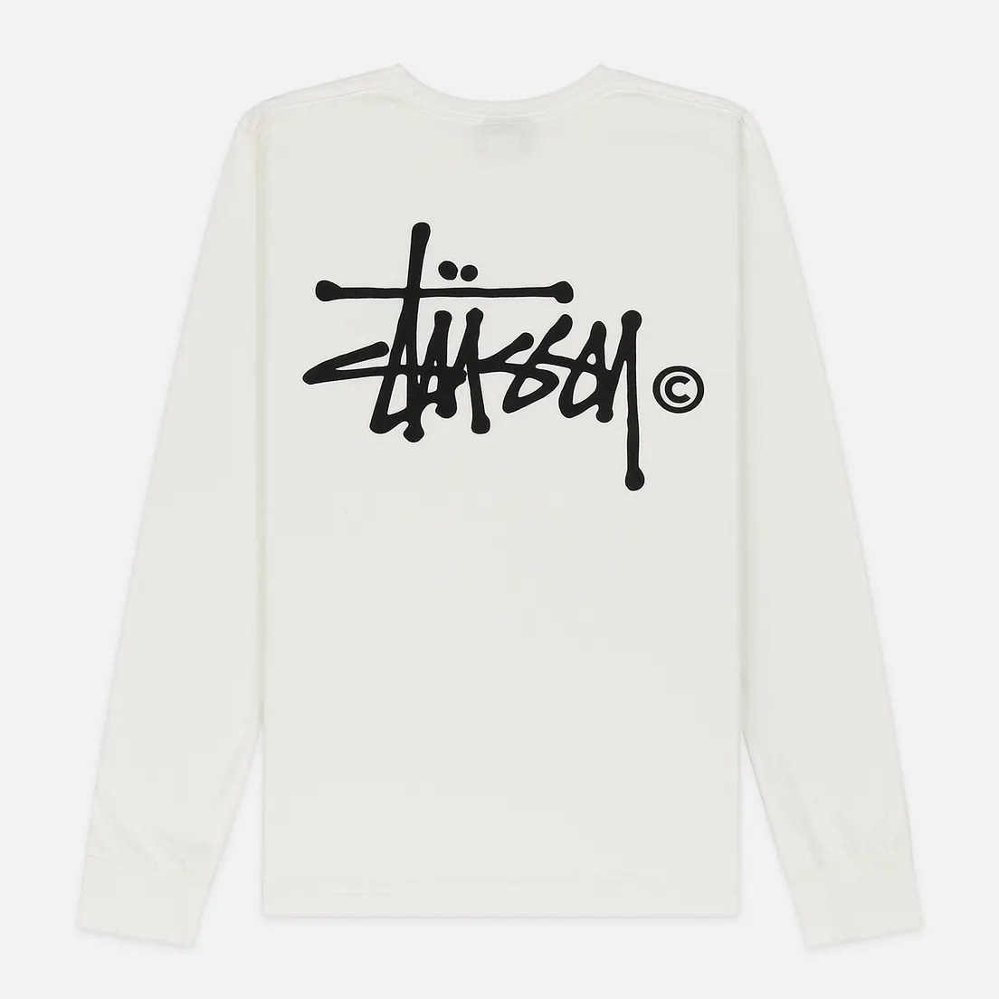 Stussy Женский лонгслив Basic Logo Pigment Dyed