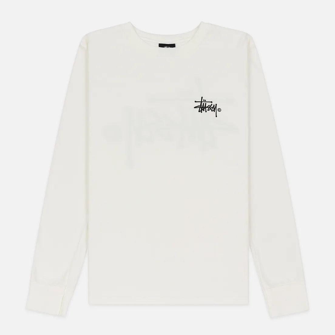 Stussy Женский лонгслив Basic Logo Pigment Dyed