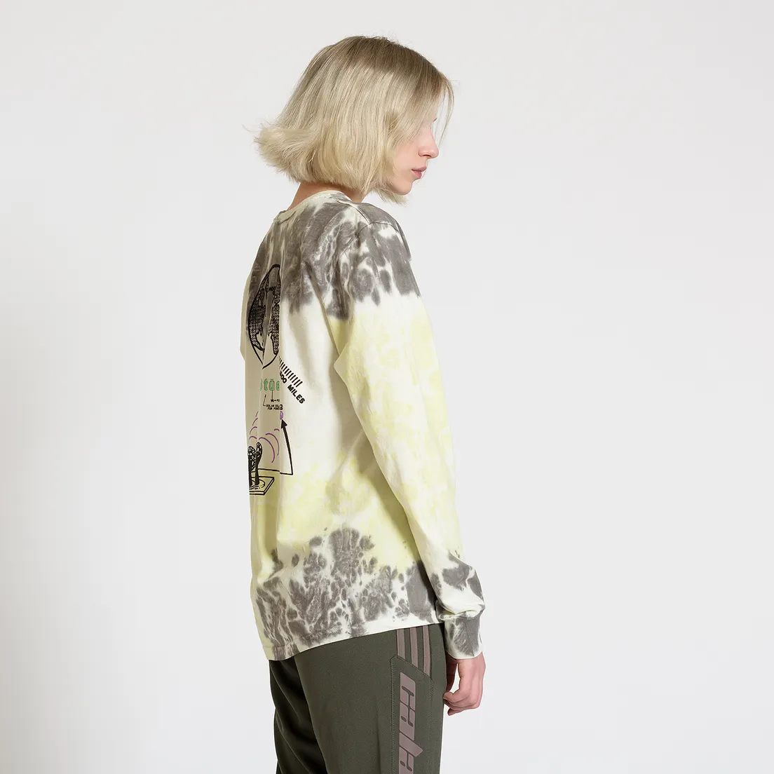 Stussy Женский лонгслив Space TD