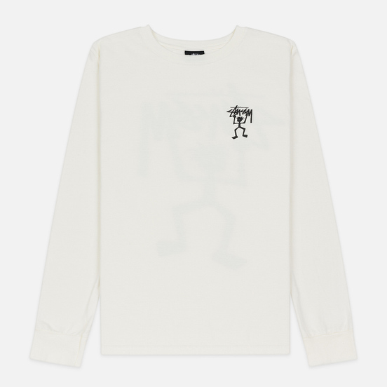Женский лонгслив Stussy Warrior Man Pigment Dyed LS Natural