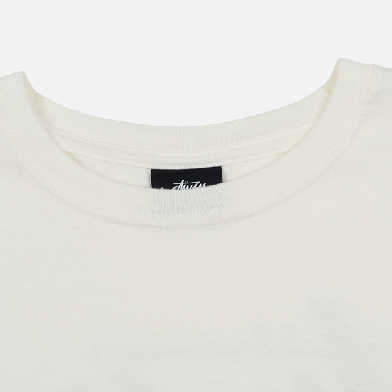 Женский лонгслив Stussy Warrior Man Pigment Dyed LS Natural