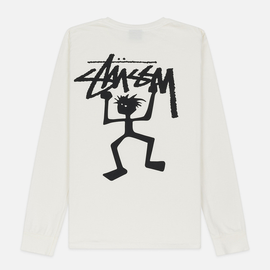 Женский лонгслив Stussy Warrior Man Pigment Dyed LS Natural
