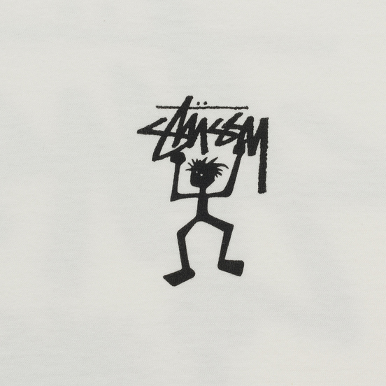 Женский лонгслив Stussy Warrior Man Pigment Dyed LS Natural