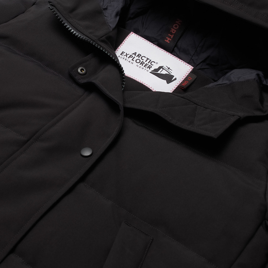 Женский пуховик Arctic Explorer Quilted Down Black