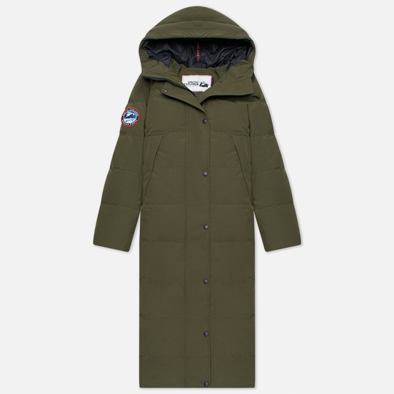 Женский пуховик Arctic Explorer Quilted Down Khaki