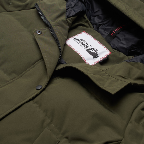 Женский пуховик Arctic Explorer Quilted Down Khaki