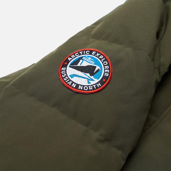 Женский пуховик Arctic Explorer Quilted Down Khaki