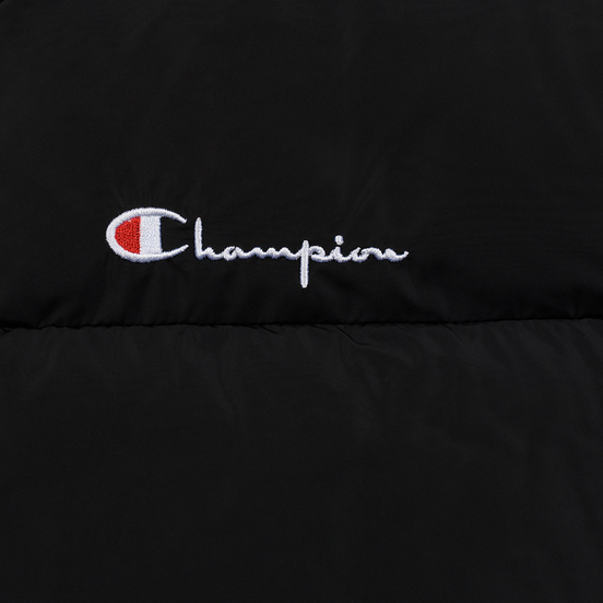 Женский пуховик Champion Reverse Weave Back Script Puff Black